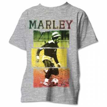 Merch Bob Marley & The Wailers: Tričko Football Text  XXL