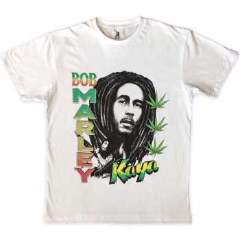 Merch Bob Marley & The Wailers: Bob Marley Unisex T-shirt: Kaya Illustration (large) L