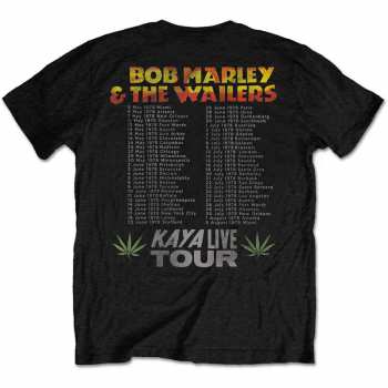 Merch Bob Marley & The Wailers: Tričko Kaya Tour  M