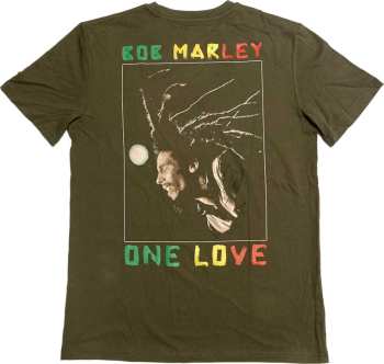 Merch Bob Marley & The Wailers: Bob Marley Unisex T-shirt: One Love Dreads (back Print) (small) S