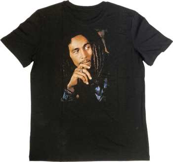 Merch Bob Marley & The Wailers: Bob Marley Unisex T-shirt: One Love Portrait (back Print & Embroidery) (small) S
