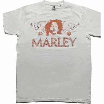 Merch Bob Marley & The Wailers: Bob Marley Unisex T-shirt: Wings (diamante) (small) S