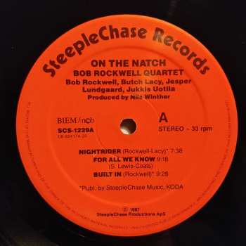 LP Bob Rockwell Quartet: On The Natch 356132