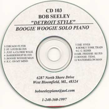 CD Bob Seeley: Detroit Style 243447