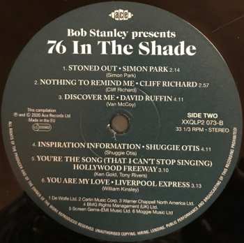 2LP Bob Stanley: 76 In The Shade 61816