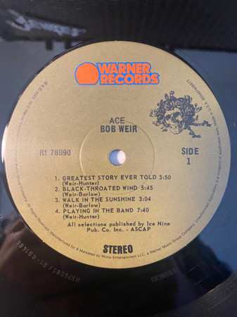 LP Bob Weir: Ace 419741