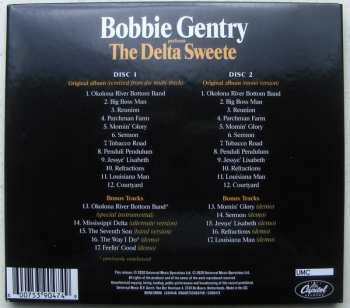 2CD Bobbie Gentry: The Delta Sweete DLX 36071