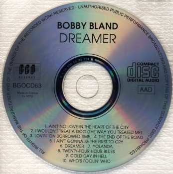 CD Bobby Bland: Dreamer 327437
