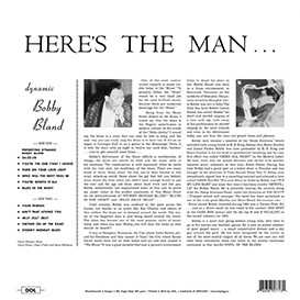 LP Bobby Bland: Here's The Man!!! 350058