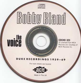 CD Bobby Bland: The Voice (Duke Recordings 1959-69) 238616