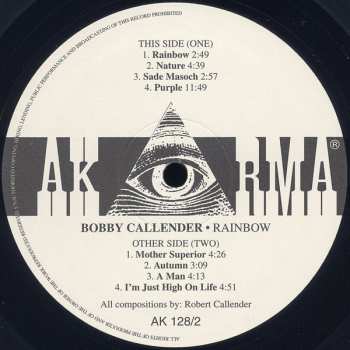 2LP Bobby Callender: Rainbow 431515