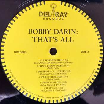 LP Bobby Darin: That's All 368600