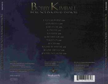 CD Bobby Kimball: We're Not In Kansas Anymore 115861