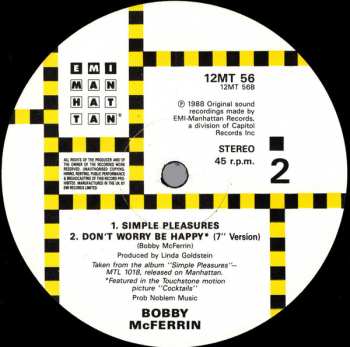 LP Bobby McFerrin: Don't Worry, Be Happy