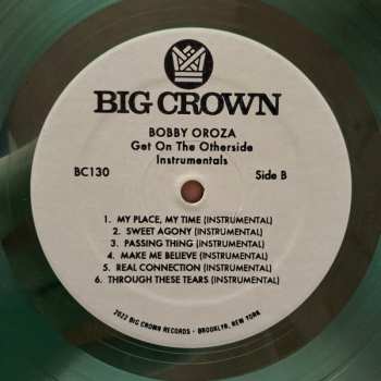 LP Bobby Oroza: Get On The Otherside Instrumentals LTD | CLR 450765