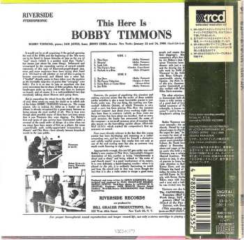 CD Bobby Timmons: This Here Is Bobby Timmons