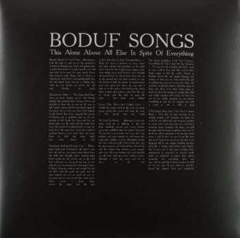 Album Boduf Songs: This Alone Above All Else In Spite Of Everything