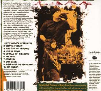 CD Body Count: SmokeOut Festival Presents Body Count Featuring Ice-T 33167