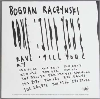 2LP Bogdan Raczynski: Rave 'Till You Cry 77295