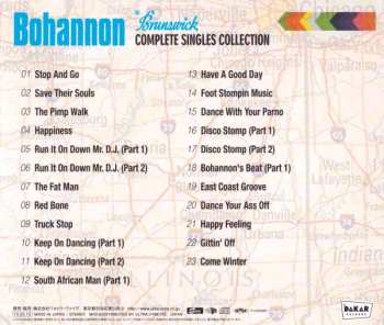 CD Hamilton Bohannon: Brunswick Complete Singles Collection