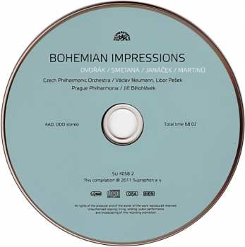 CD Jiří Bělohlávek: Bohemian Impressions - Music Inspired By The Czech Landscape 5459
