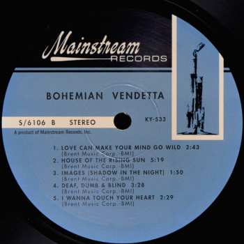 LP Bohemian Vendetta: Bohemian Vendetta LTD | CLR 420937