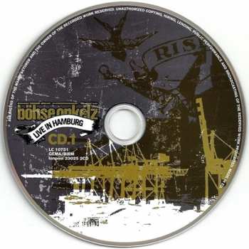 2CD Böhse Onkelz: Live In Hamburg 416745
