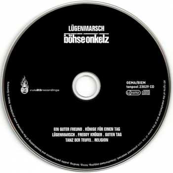 CD Böhse Onkelz: Lügenmarsch 230244