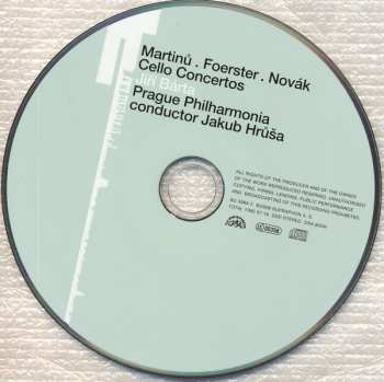 CD Bohuslav Martinů: Cello Concertos 6656