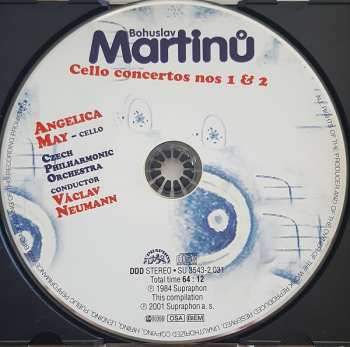 CD Bohuslav Martinů: Cello Concertos Nos 1 & 2 50737