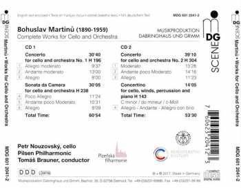 2CD Bohuslav Martinů: Complete Works For Cello And Orchestra 408108