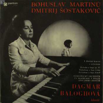 Album Bohuslav Martinů: I. Klavírní Koncert S Orchestrem / Preludia A Fugy Op. 87 - Preludium A Fuga A Dur / Preludium A Fuga D Moll