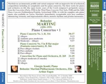CD Bohuslav Martinů: Piano Concertos Nos. 3 And 5 / Concertino 321581