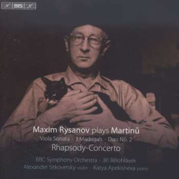 Bohuslav Martinů: Rhapsodie-konzert Für Viola & Orchester