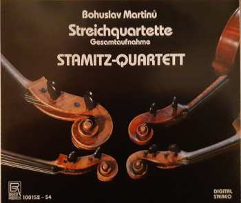 Album Bohuslav Martinů: Streichquartette (Gesamtaufnahme)