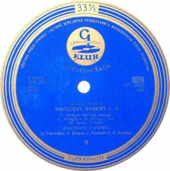 LP Bohuslav Martinů: Smyčcový Kvartet Č. 5 / Concerto Da Camera