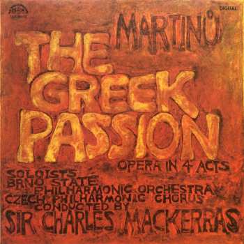 2LP/Box Set Bohuslav Martinů: The Greek Passion (Opera In 4 Acts) 539170