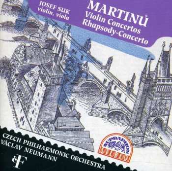 CD Bohuslav Martinů: Violin Concertos, Rhapsody-Concerto 52215