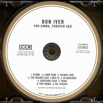 CD Bon Iver: For Emma, Forever Ago