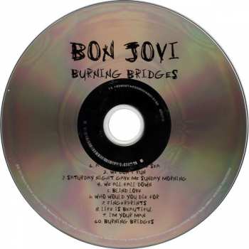 CD Bon Jovi: Burning Bridges 6138