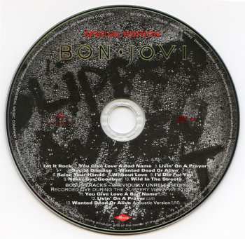 CD Bon Jovi: Slippery When Wet
