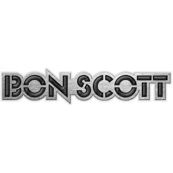 Bon Scott: Placka Logo Bon Scott