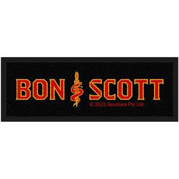 Merch Bon Scott: Standard Woven Patch Brother Snake