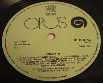 LP Boney M.: Boney M.