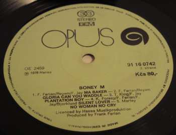LP Boney M.: Boney M. 42378