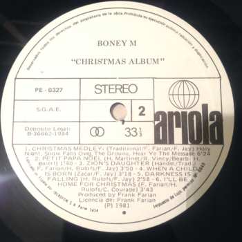 LP Boney M.: Christmas Album 543331