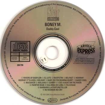 CD Boney M.: Daddy Cool 540274