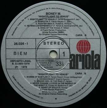LP Boney M.: Nightflight To Venus 543306
