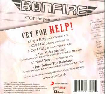 CD Bonfire: Cry for Help DIGI 8294