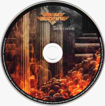 CD Bonfire: Temple Of Lies LTD | DIGI 35842